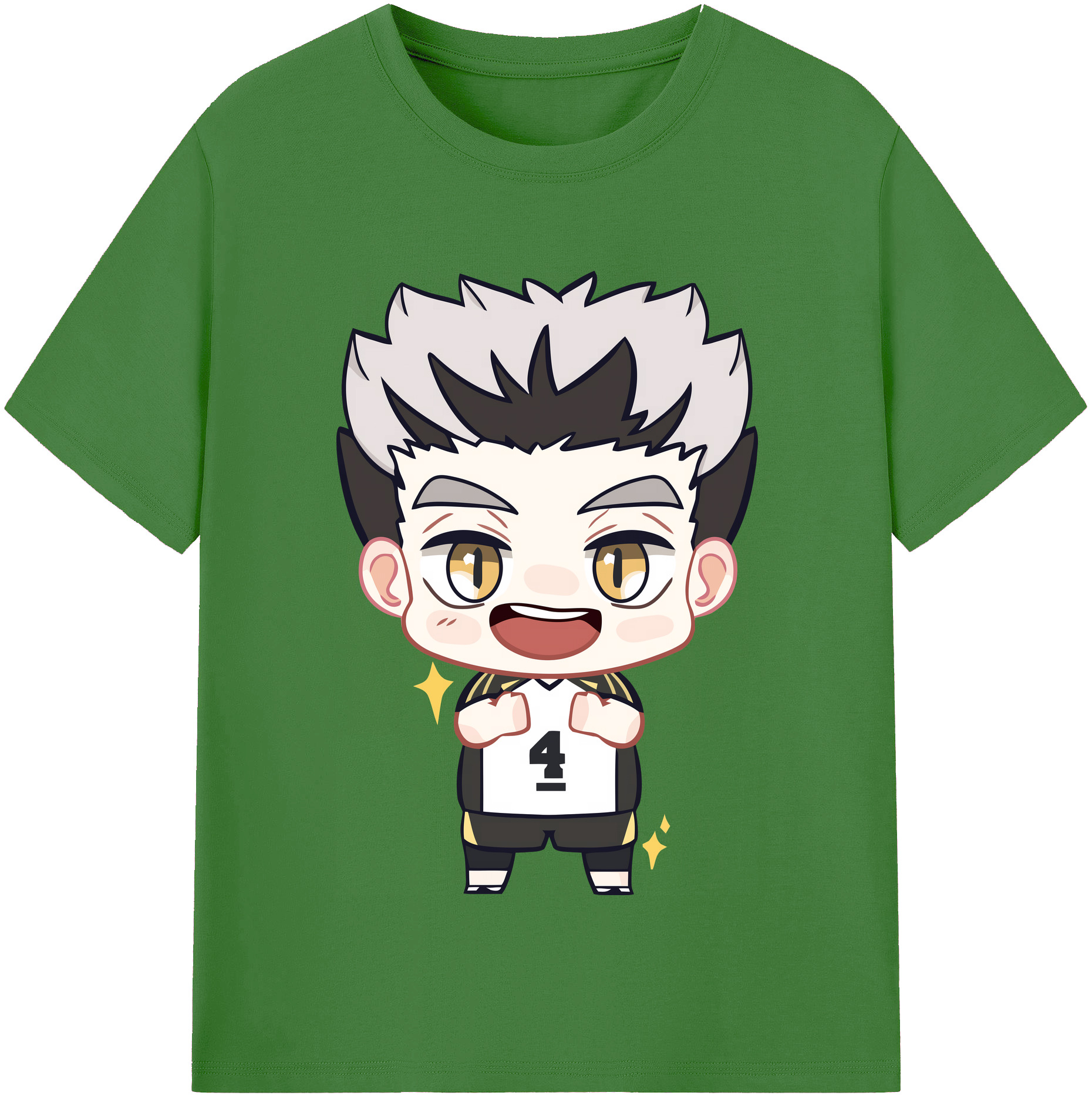 （画像用） ハイキュー!! Haikyu!! レディースカジュアルプリントTシャツ（綿100％）